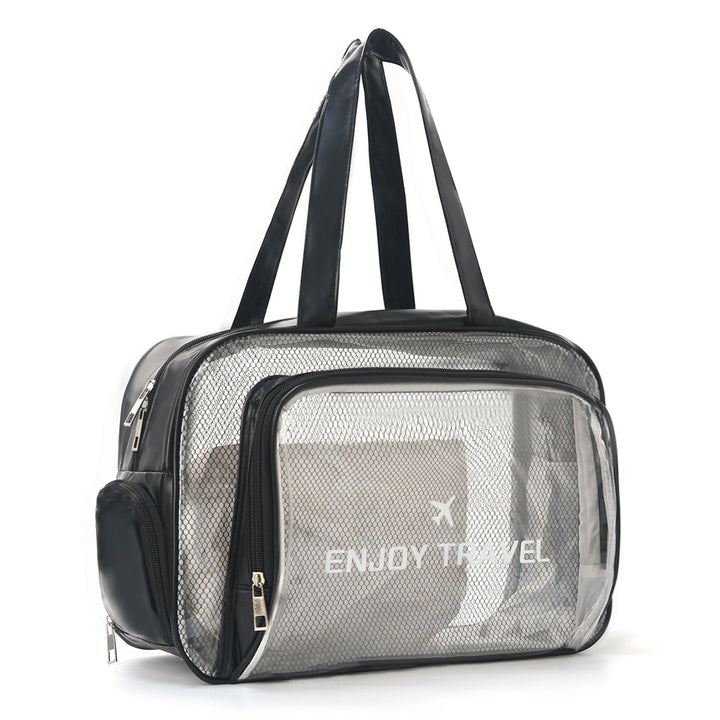Transparent Travel Bag with Versatile Compartments Kalsten