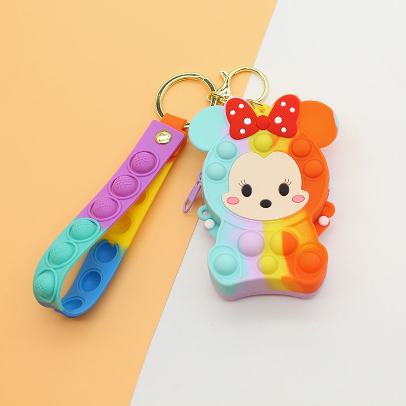 Women's Keychain with Pop It Design Kalsten