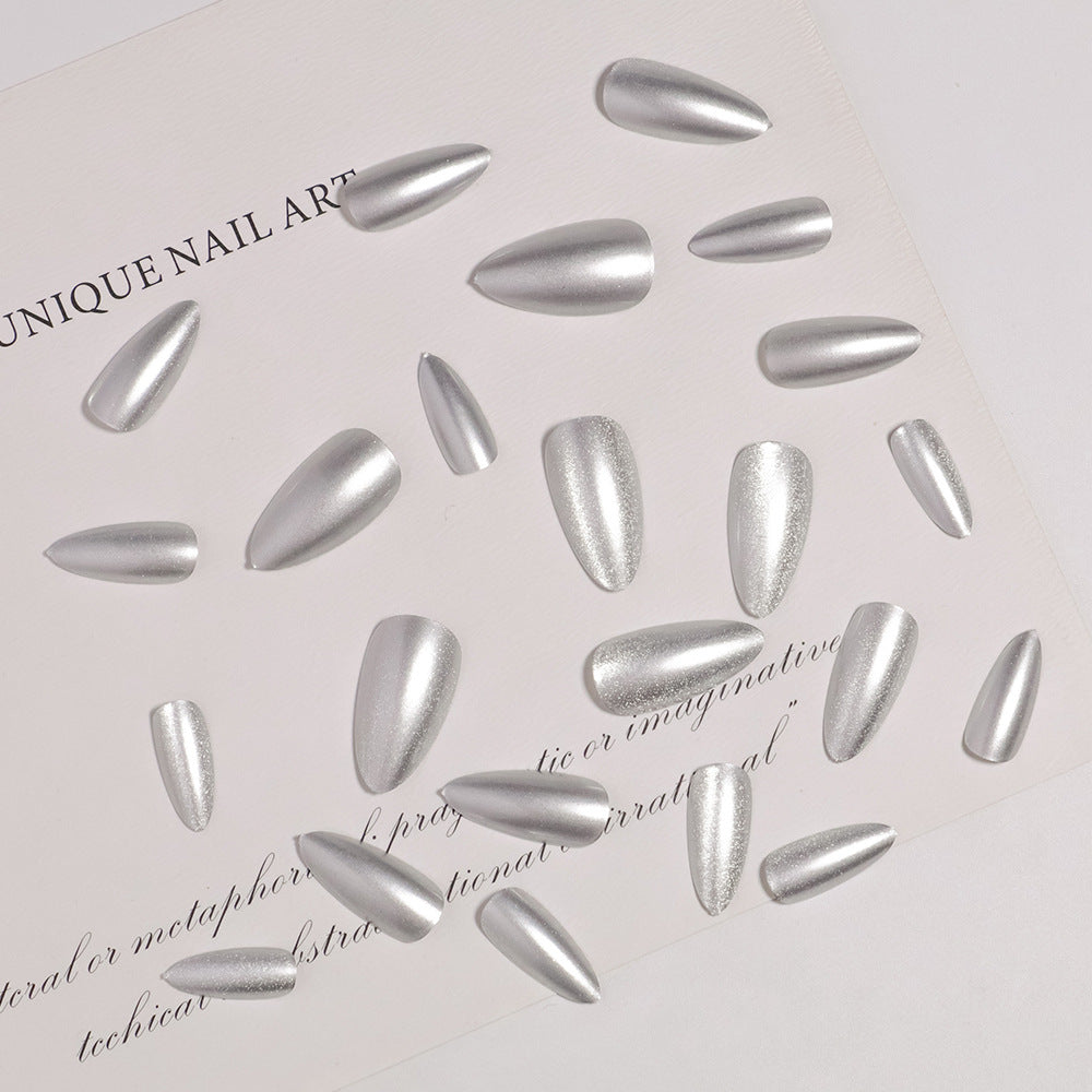 Glittery Stiletto Press-On Nails Kalsten
