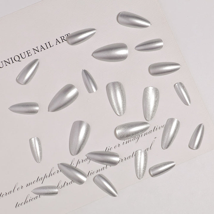 Glittery Stiletto Press-On Nails Kalsten