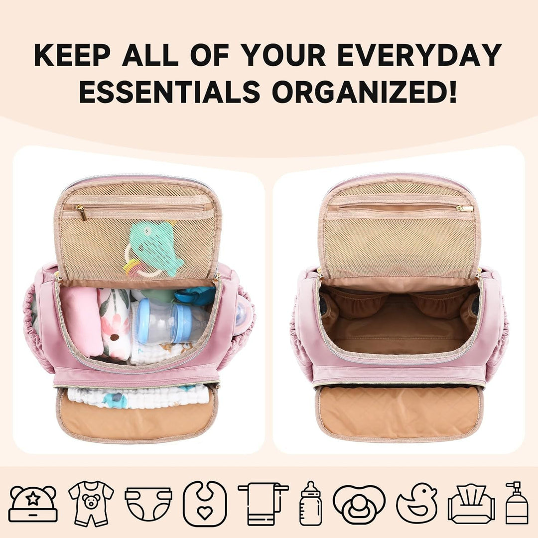 Practical backpack with integrated organizer Kalsten