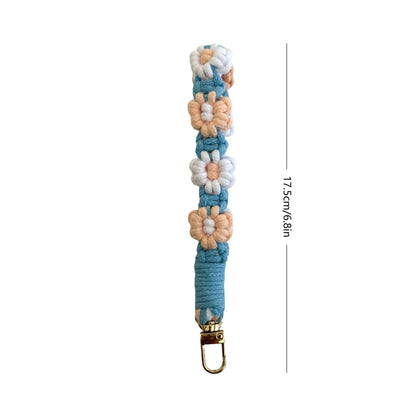 Floral Macrame Keychain Holder Acalora 1788942629