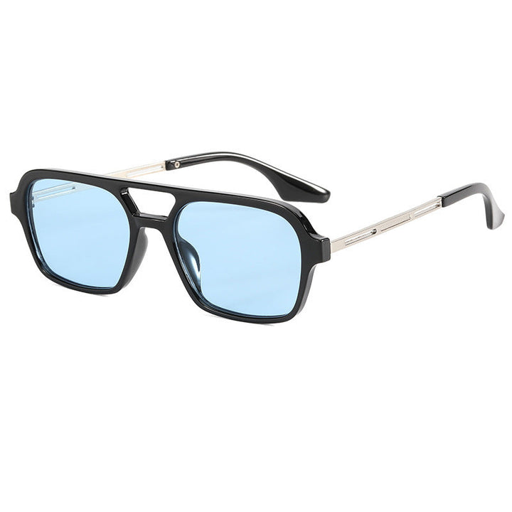 Women's Designer Sunglasses with Elegant Transparent Frame and Yellow Lenses Kalsten