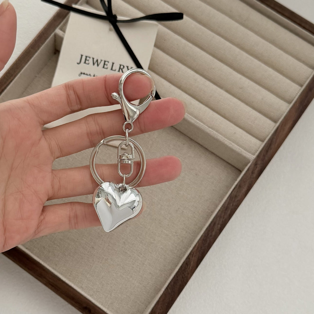 Heart-Shaped Metal Keychain Kalsten