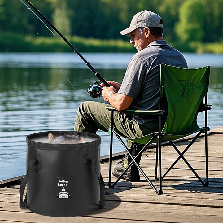 Ladies Foldable Water Container with Sturdy Carry Handle Kalsten