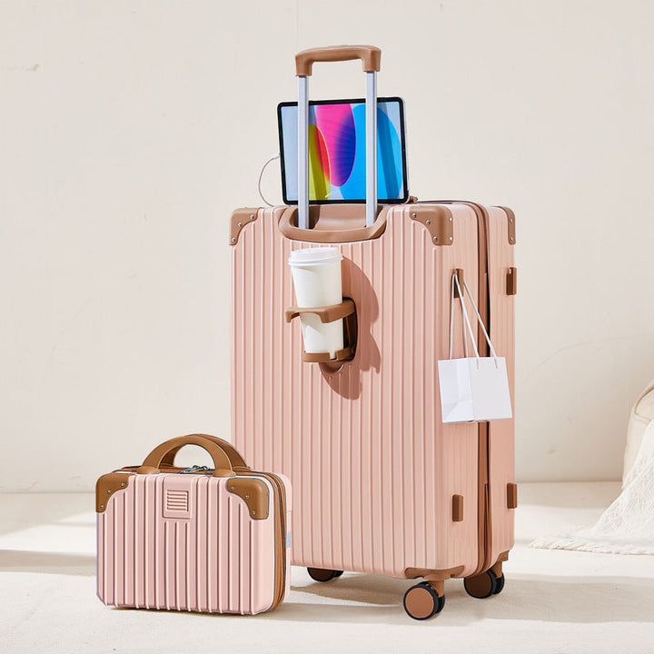 Unisex Premium Dual-Function Hardshell Luggage Set Kalsten