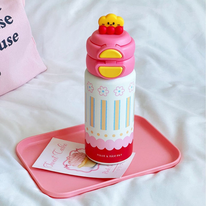 Women's water bottle with innovative lid Kalsten