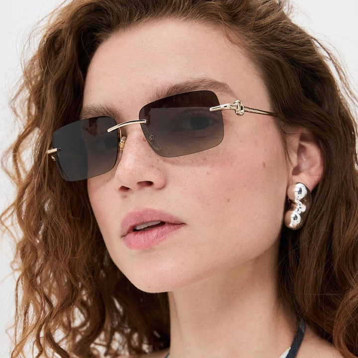 Ladies fashionable geometric glasses Kalsten