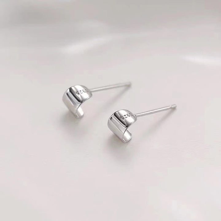 Delicate Silver Stud Earrings Kalsten