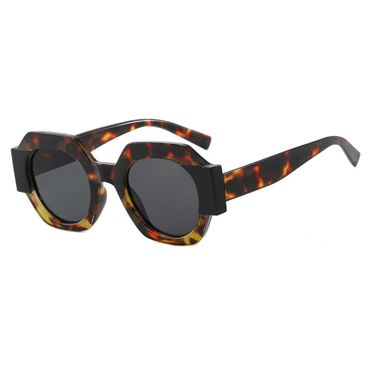 Ladies trendy sunglasses in hexagonal design Kalsten