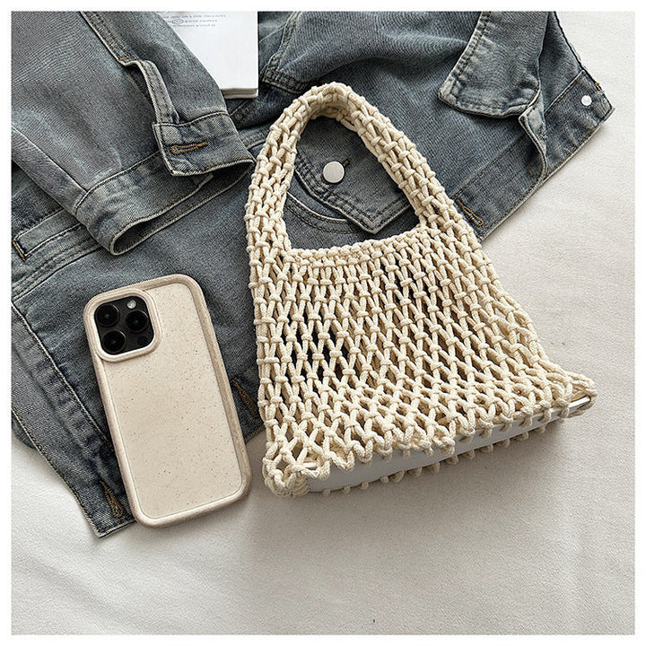 Handcrafted Macrame Tote Bag Kalsten