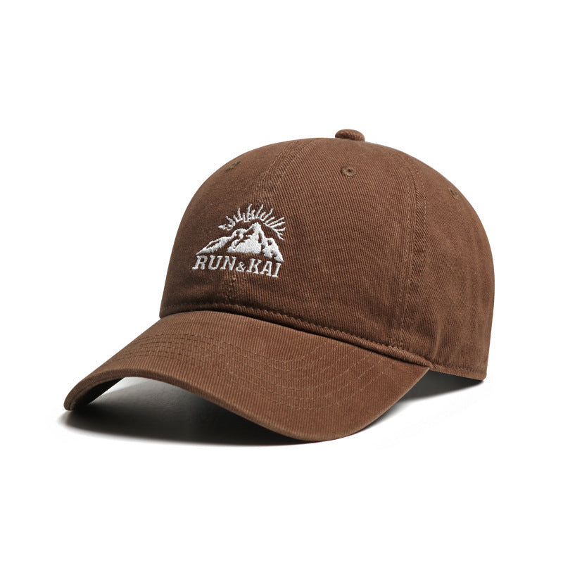 Men's Casual Distressed Embroidered Cap Kalsten