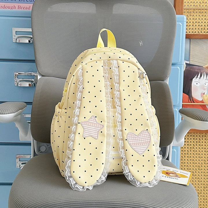Bunny Ears Design Backpack Kalsten