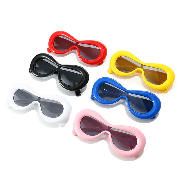 Women's futuristic eye mask sunglasses Kalsten
