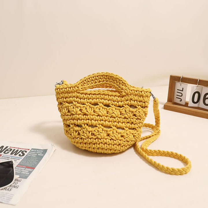 Handcrafted macrame shoulder bag with unique design Kalsten