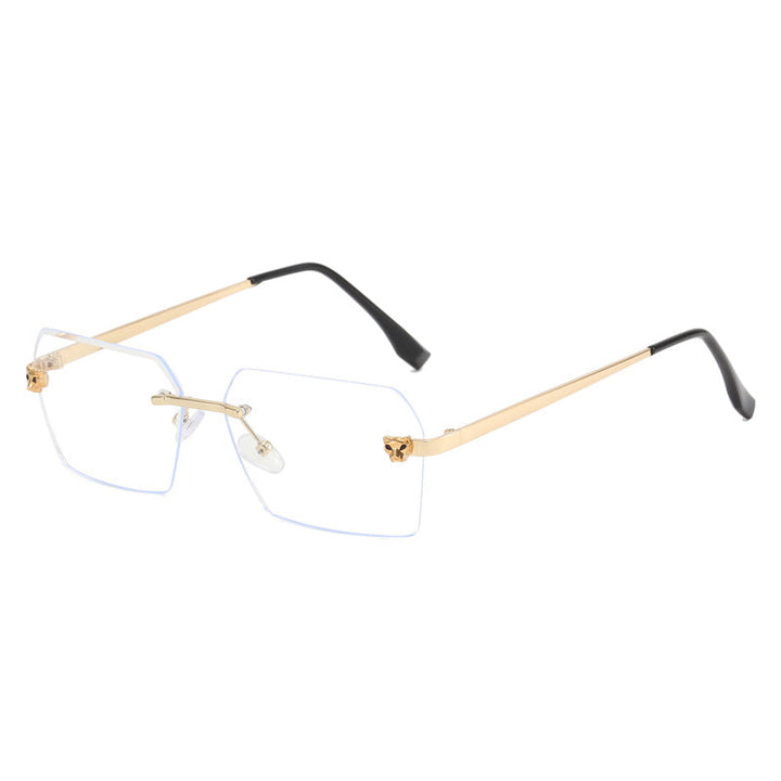Women's fashionable square sunglasses with elegant metal frame Kalsten