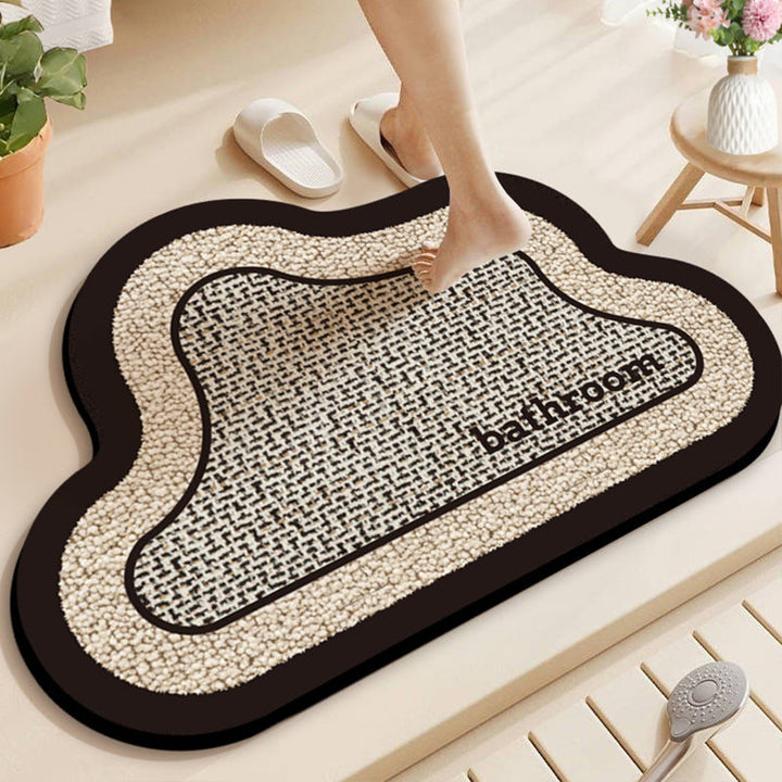 Soft Textured Bathroom Rug Kalsten