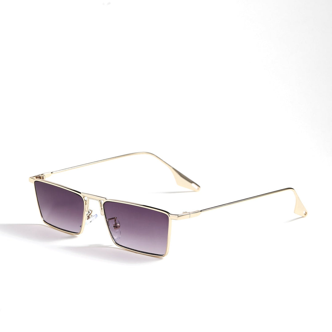 Ladies elegant geometric sunglasses with stylish metal frame Kalsten