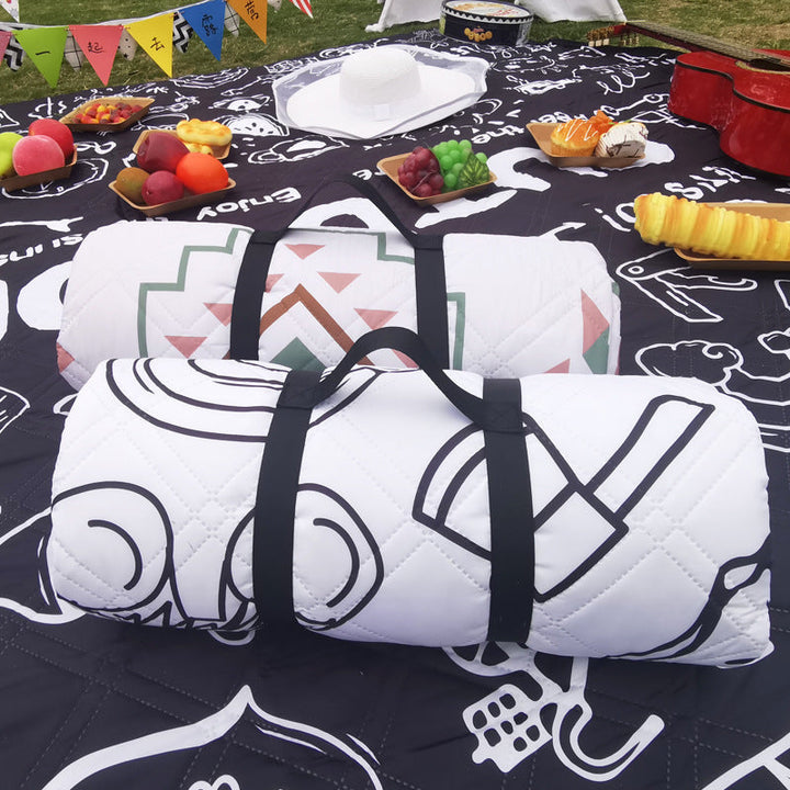 Picnic blanket with water-repellent underside Kalsten