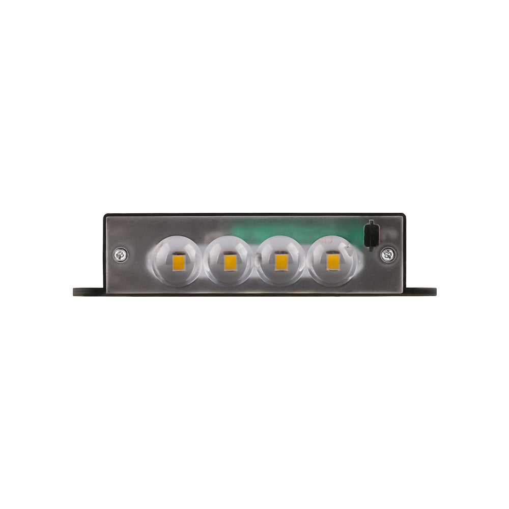 Compact Solar Motion-Sensor LED Wall Light For Outdoor Steps And Fences Kalsten