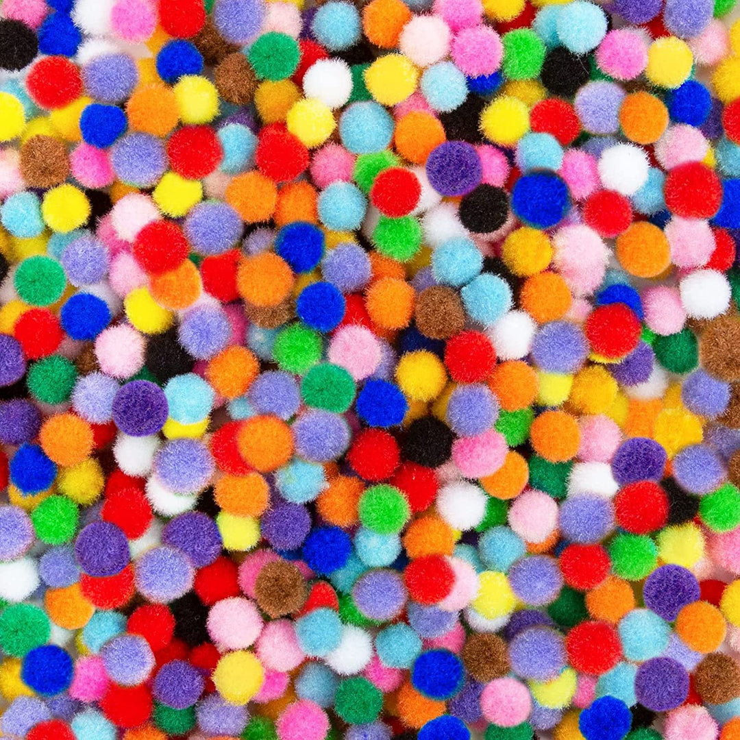 Unisex colorful craft pompons Kalsten