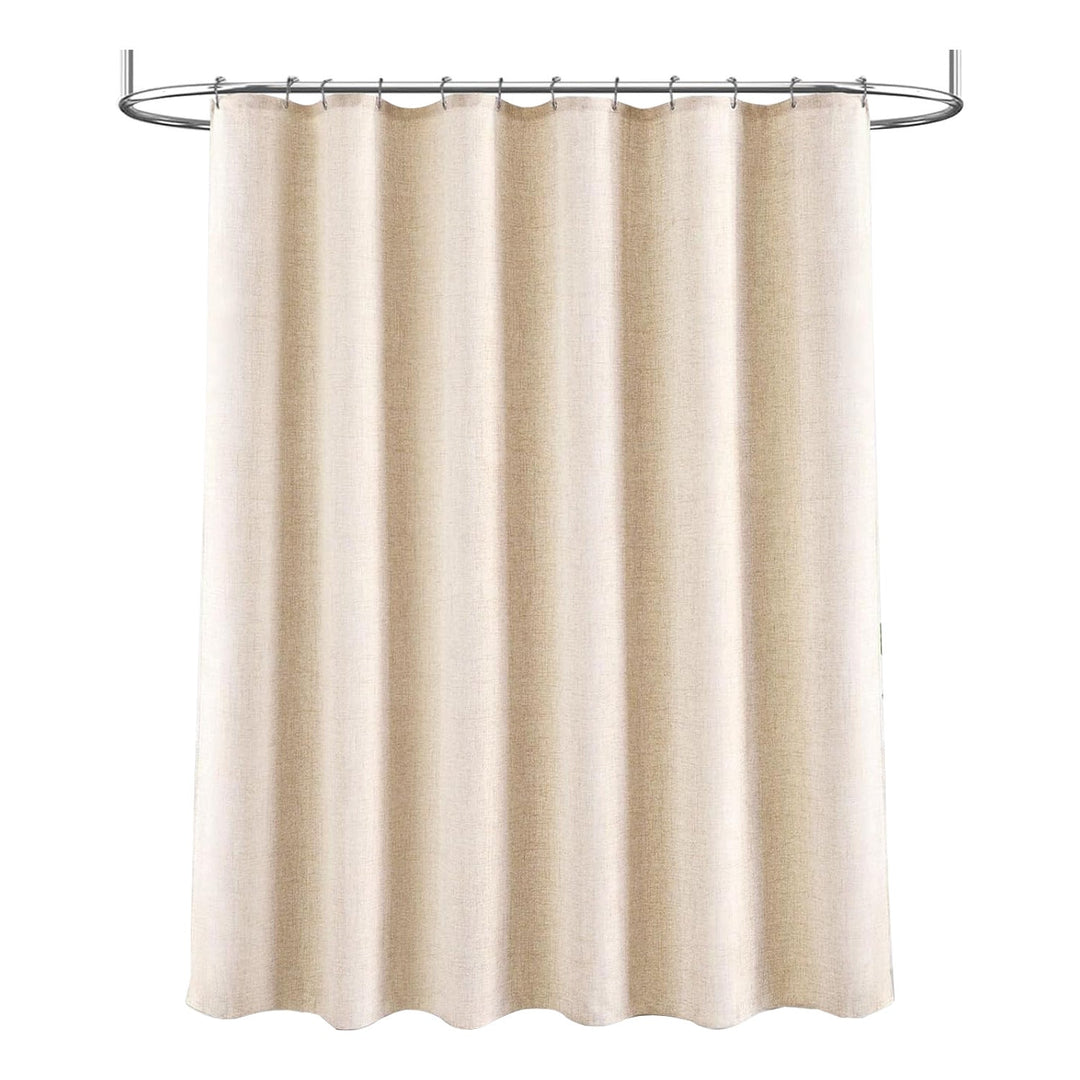 Textured Linen Shower Curtain Kalsten