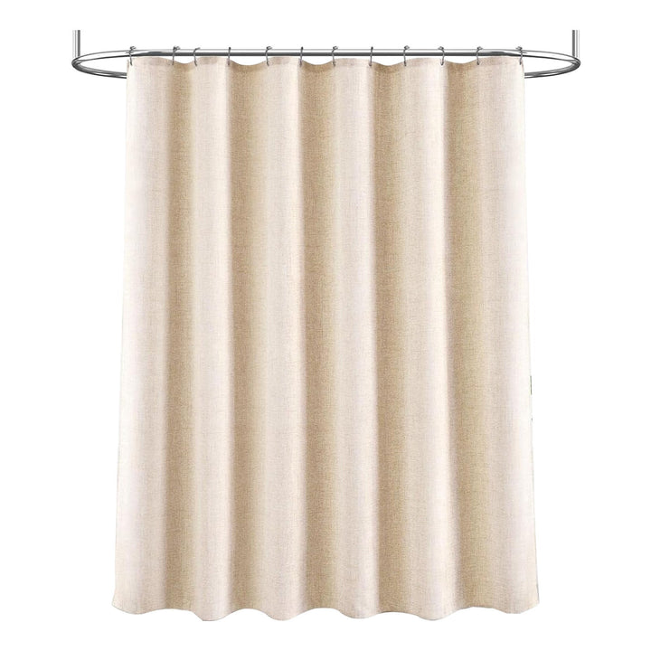 Textured Linen Shower Curtain Kalsten