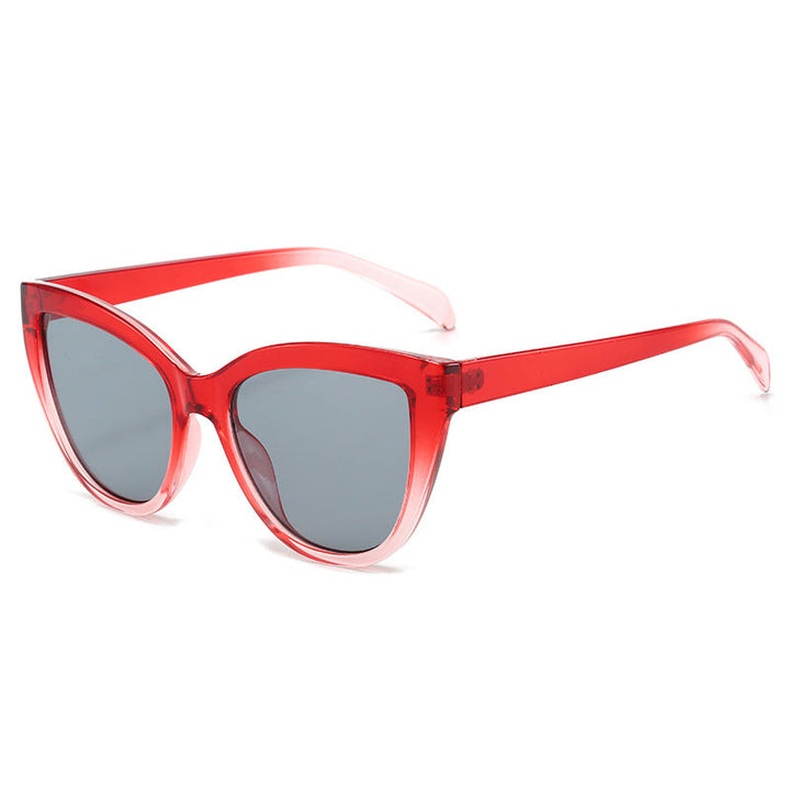 Women's Cat-Eye Sunglasses with Transparent Frame and UV Protection Kalsten