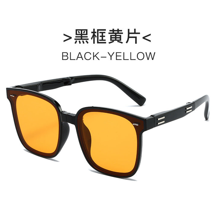 Ladies elegant square sunglasses with stylish tortoiseshell pattern and UV protection Kalsten