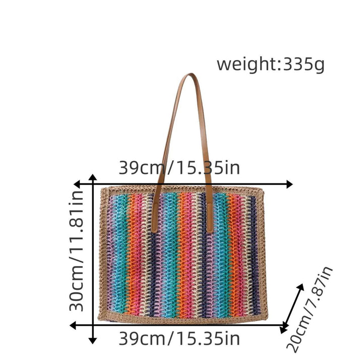 Multifunctional Bast Beach Bag Kalsten