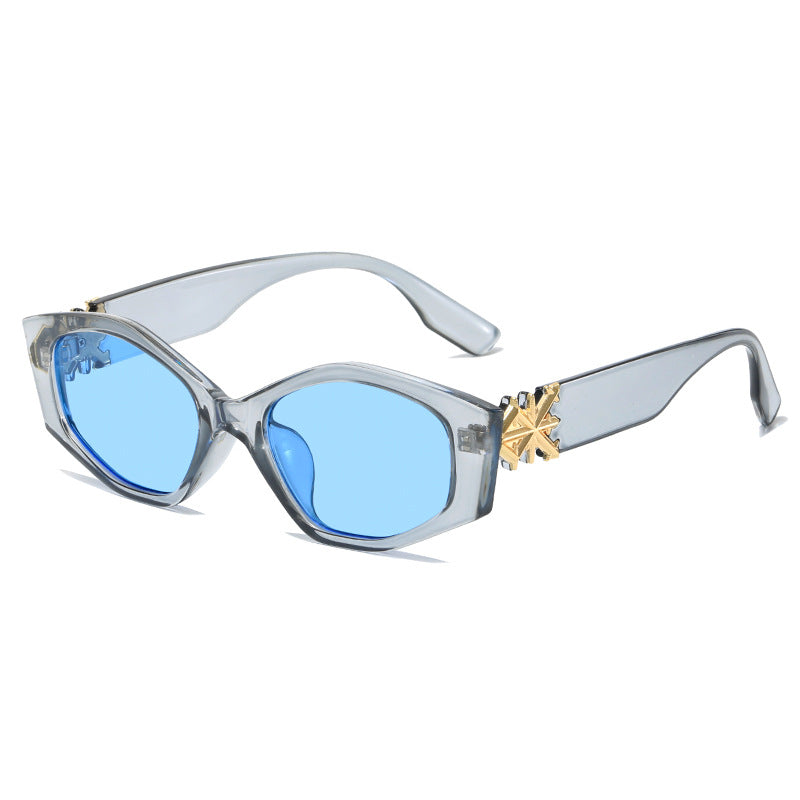 Women's geometric sunglasses with luxurious detail Kalsten