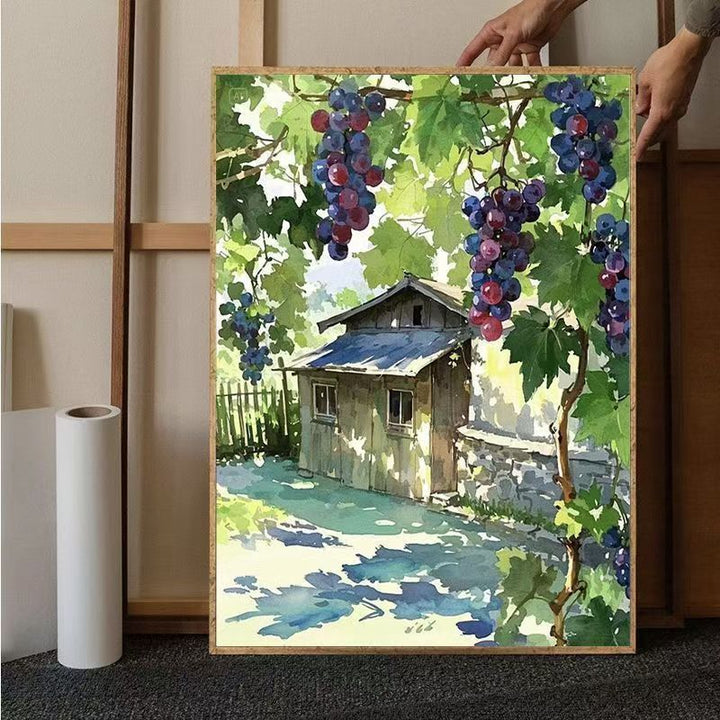 Decorative Fruit Illustration Wall Art Kalsten