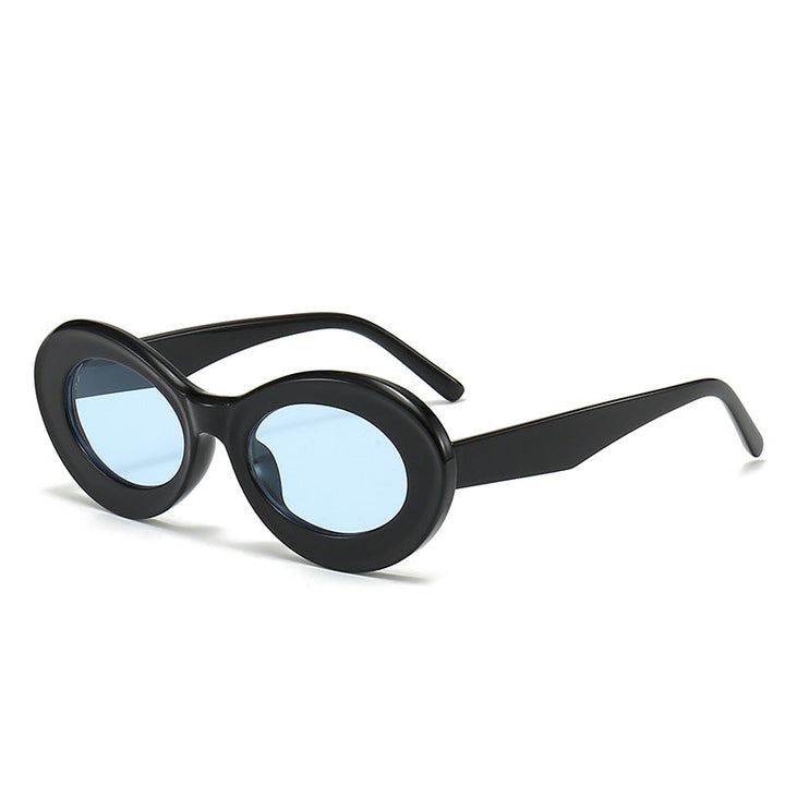Women’s fashionable oval-shaped sunglasses with innovative design Kalsten