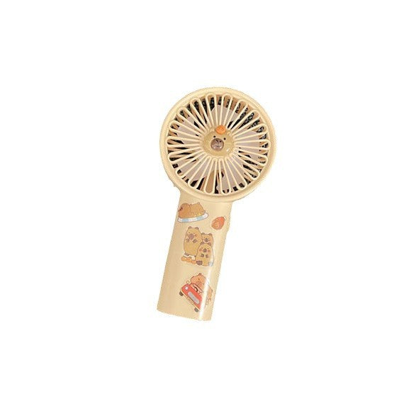 Unisex Portable Hand Fan with Cute Animal Design and USB Charging Function Kalsten