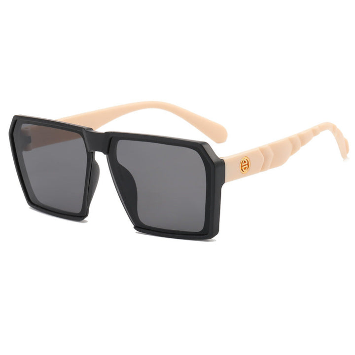 Ladies Stylish Square Sunglasses with Contrasting Lenses Kalsten