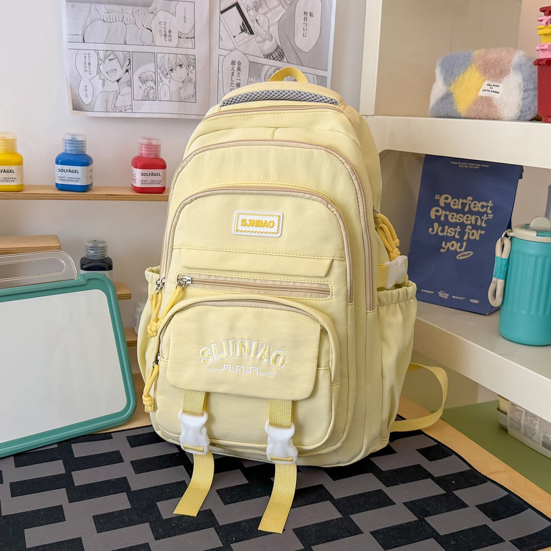 Multi-Pocket Casual School Backpack