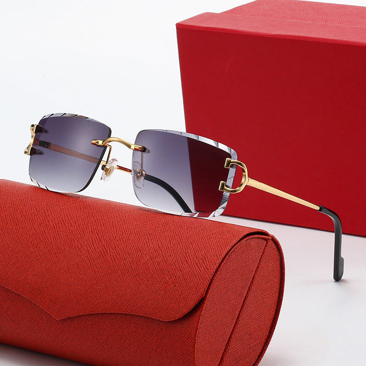 Ladies elegant half-frame corrective glasses Kalsten