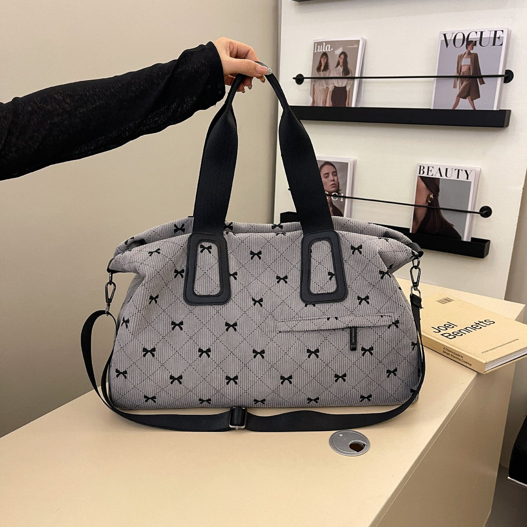 Tote bag with fruity design and multifunctional compartments Kalsten