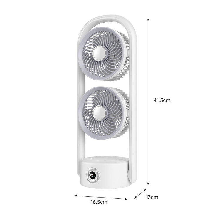 Unisex portable dual fan Kalsten