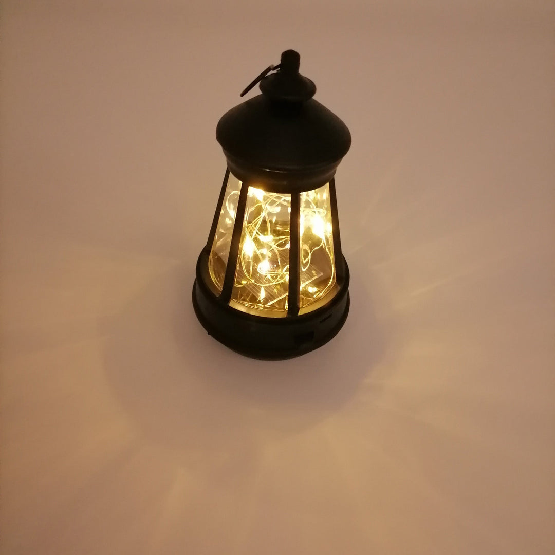 Portable Decorative LED Lantern With Built-In Fairy String Lights And Rechargeable USB Kalsten