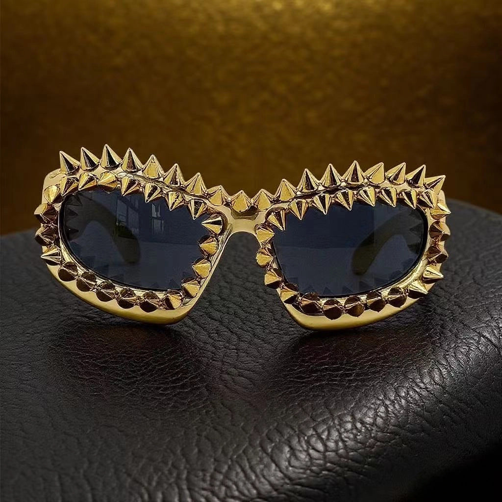 Women's statement sunglasses with creative stud accents Kalsten