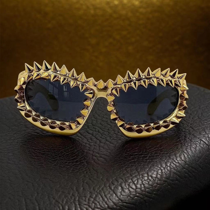 Women's statement sunglasses with creative stud accents Kalsten