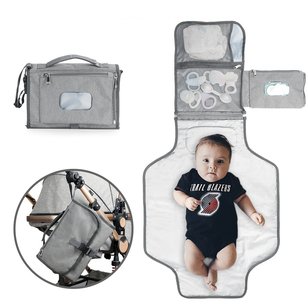 Practical changing bag with multifunctional compartments Kalsten