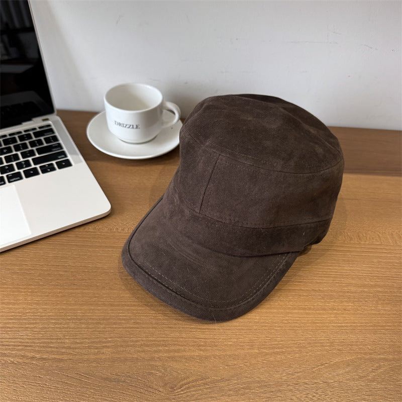 Men's Casual Suede Field Cap Kalsten