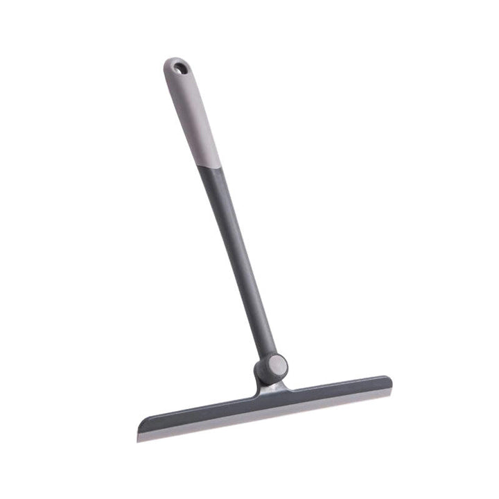 Silicone Blade Window And Shower Squeegee With Pivoting Joint And Ergonomic Non-Slip Handle