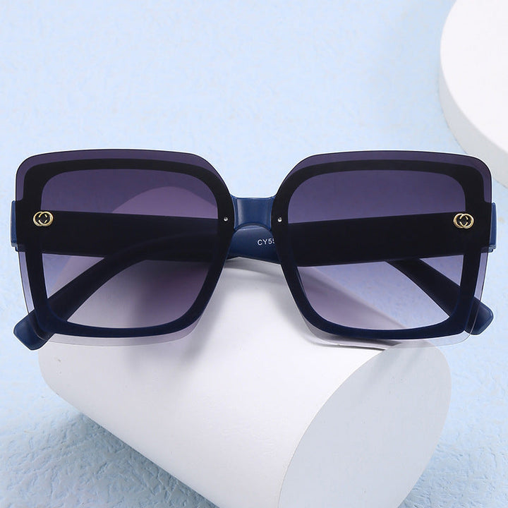 Women's oversized square sunglasses with elegant frame Kalsten