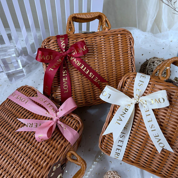 Women classic rattan handbag Kalsten