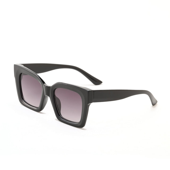 Women's trendy square sunglasses with transparent frame Kalsten