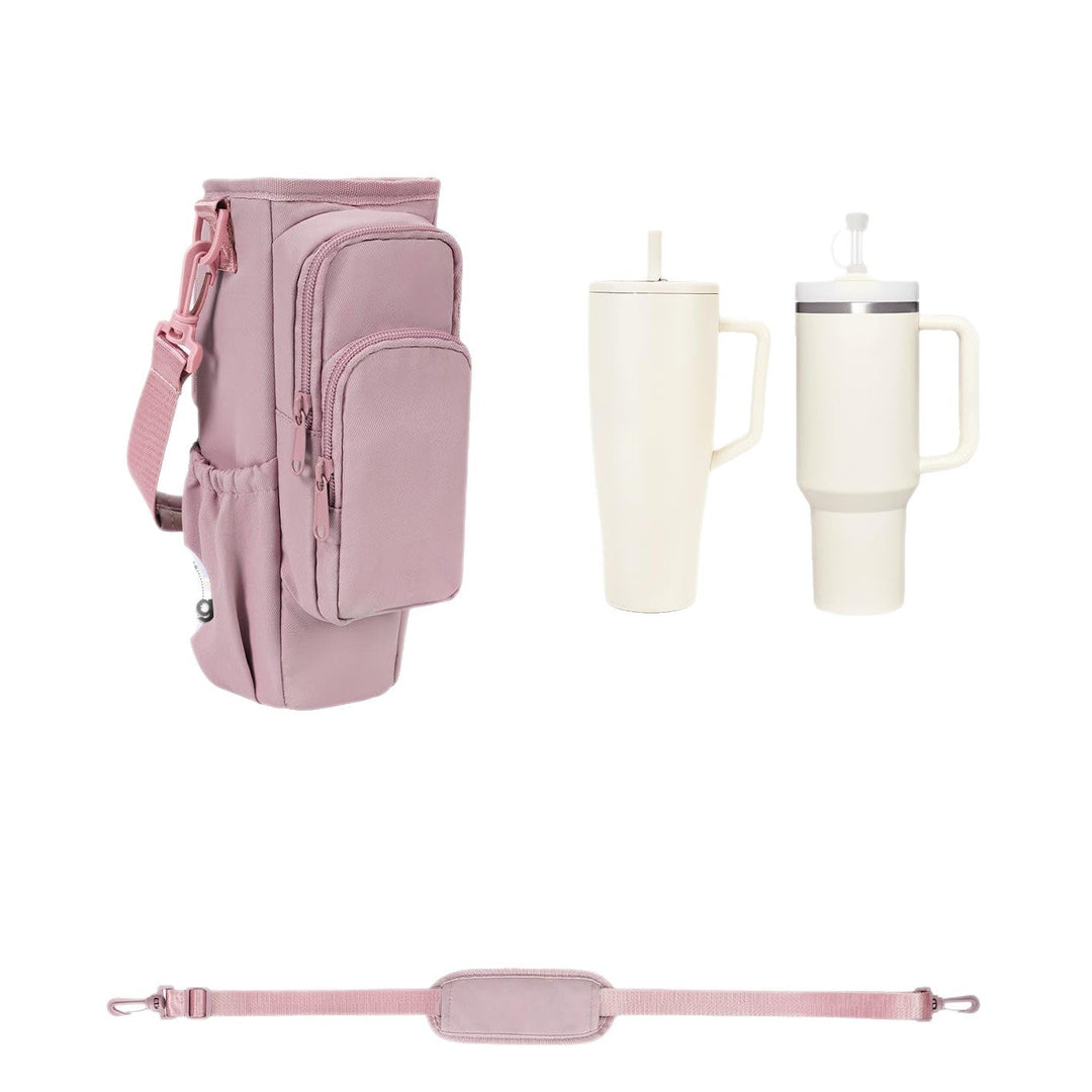Practical crossbody bag with versatile compartments and a removable cup holder Kalsten