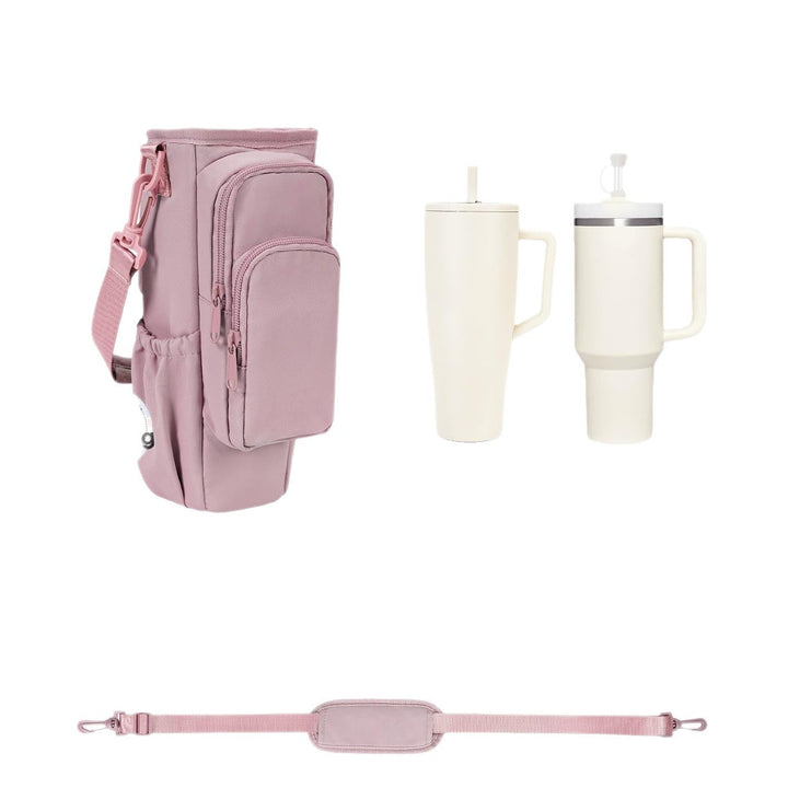 Practical crossbody bag with versatile compartments and a removable cup holder Kalsten